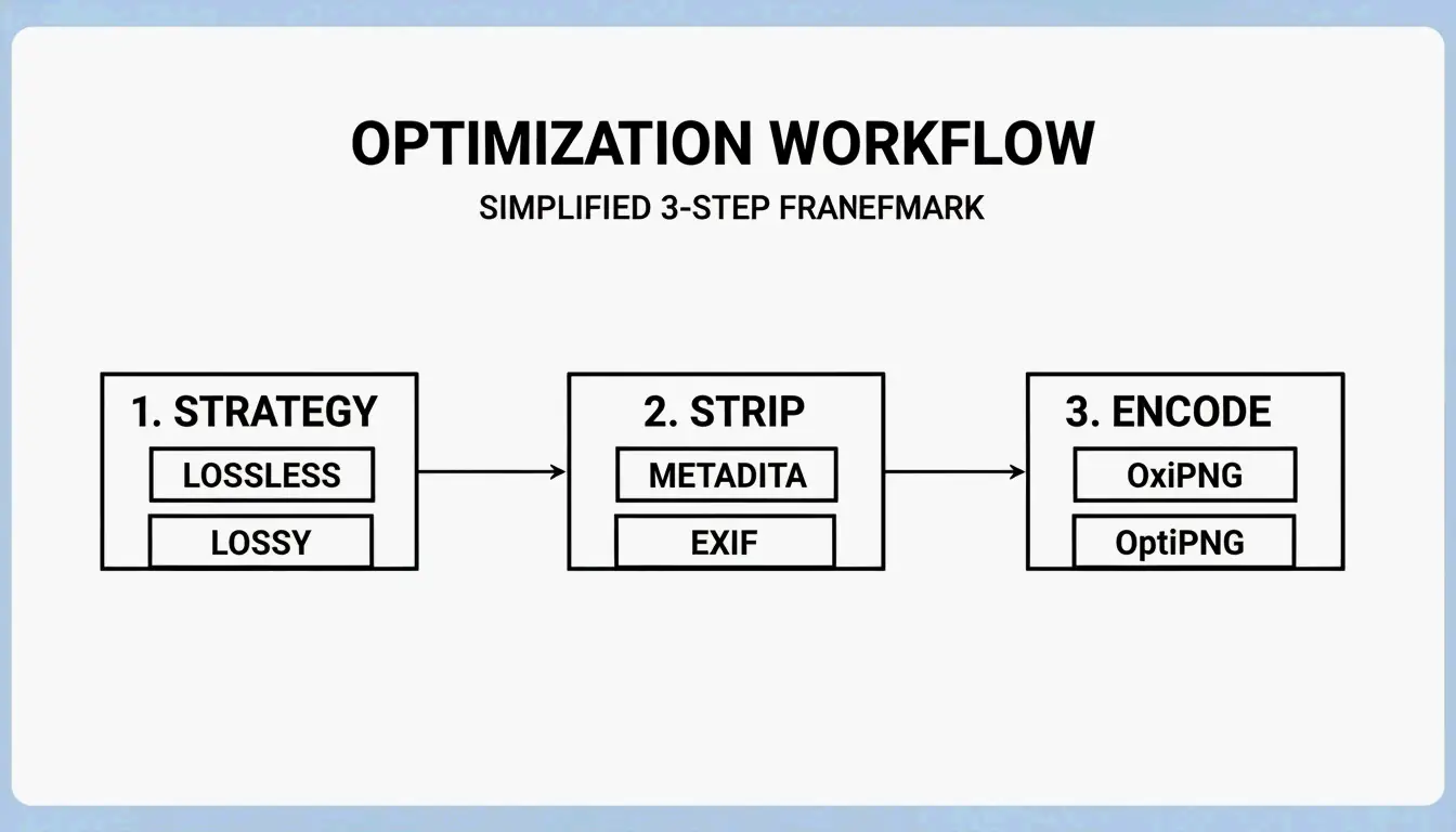 3-step PNG optimization workflow