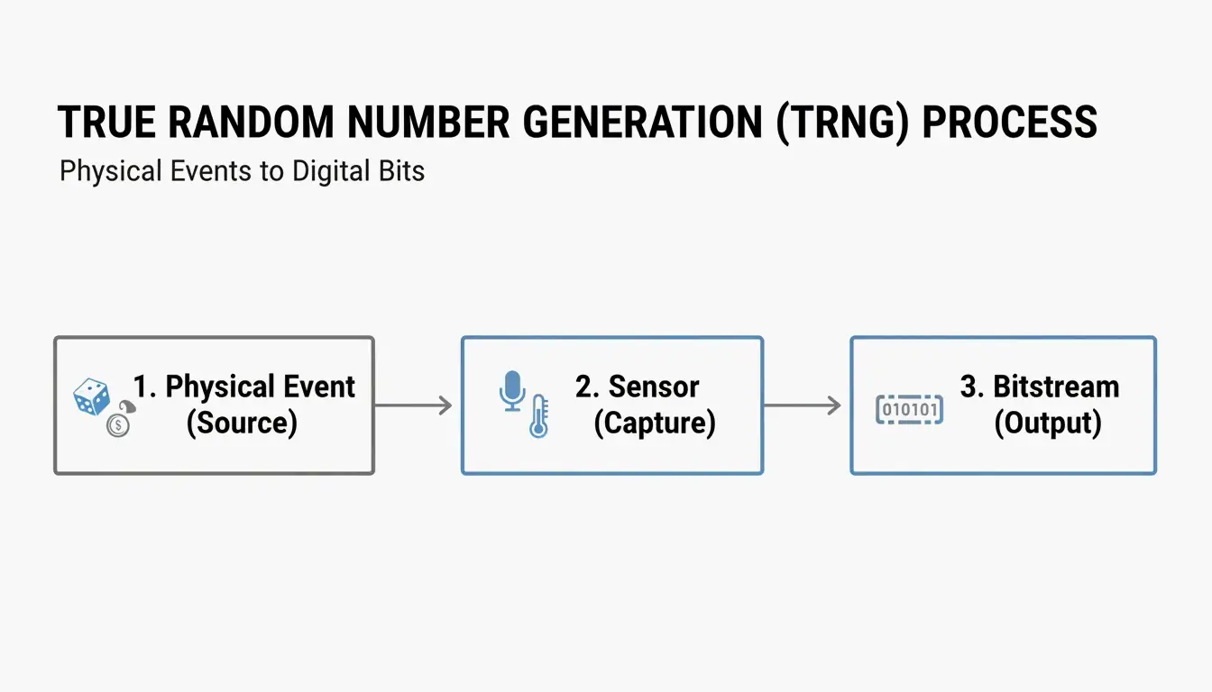 How Truly Random Numbers Are Generated
