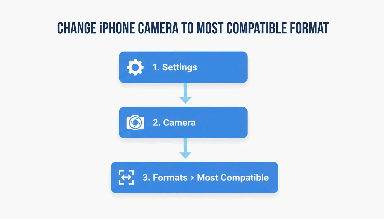 3-Step iPhone Camera Settings Change